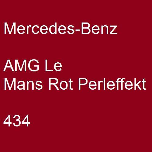 Mercedes-Benz, AMG Le Mans Rot Perleffekt, 434.